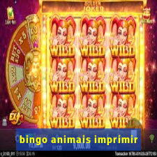 bingo animais imprimir